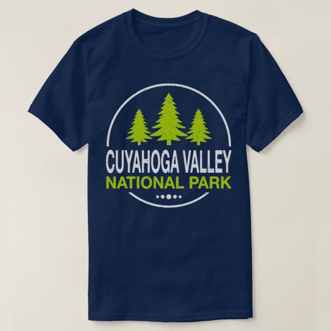 Camiseta Parque nacional del Valle de Cuyahoga (Diseño del anverso)