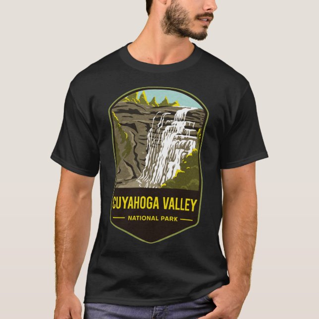 Camiseta Parque nacional del Valle de Cuyahoga (Anverso)