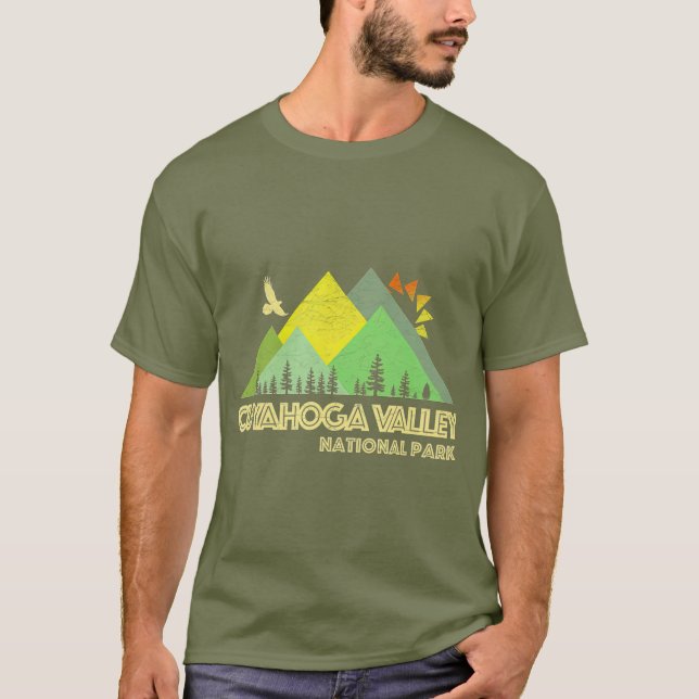 Camiseta Parque nacional del Valle de Cuyahoga (Anverso)