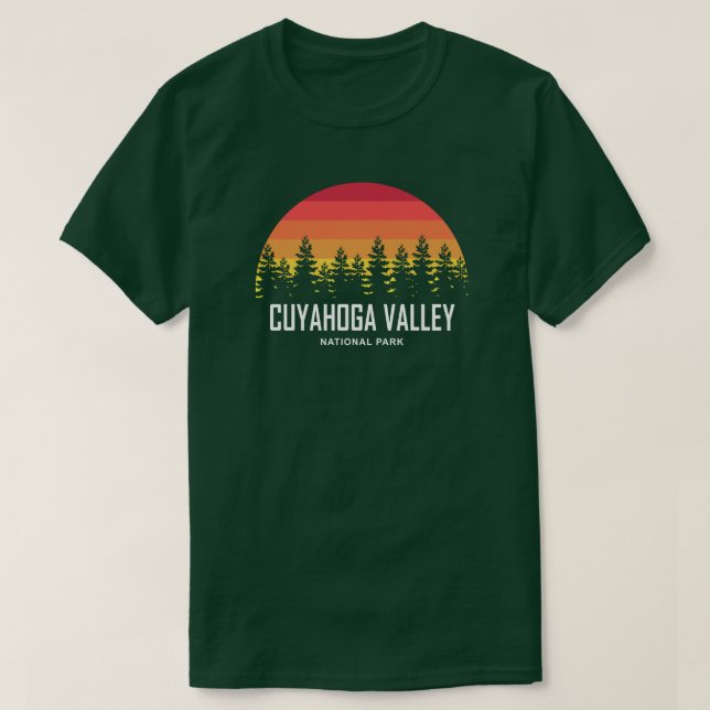 Camiseta Parque nacional del Valle de Cuyahoga (Diseño del anverso)