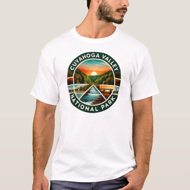 Camiseta Parque nacional del Valle de Cuyahoga (Anverso)