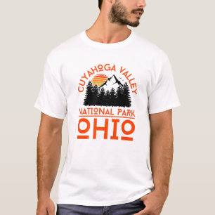 Camiseta Parque nacional del Valle de Cuyahoga Montañas Ohi