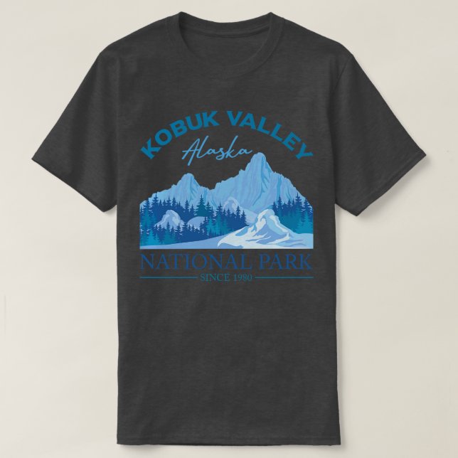 Camiseta Parque nacional del Valle de Kobuk (Diseño del anverso)