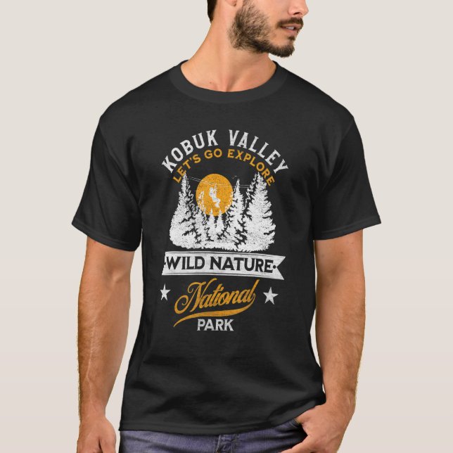 Camiseta Parque nacional del valle de Kobuk 1 (Anverso)