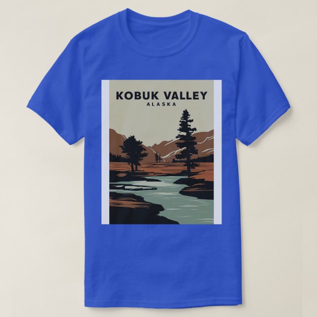 Camiseta Parque nacional del valle de Kobuk Hermosa natural (Diseño del anverso)
