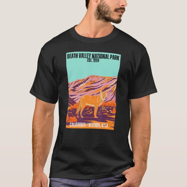 Camiseta Parque nacional del Valle de la Muerte, California (Anverso)