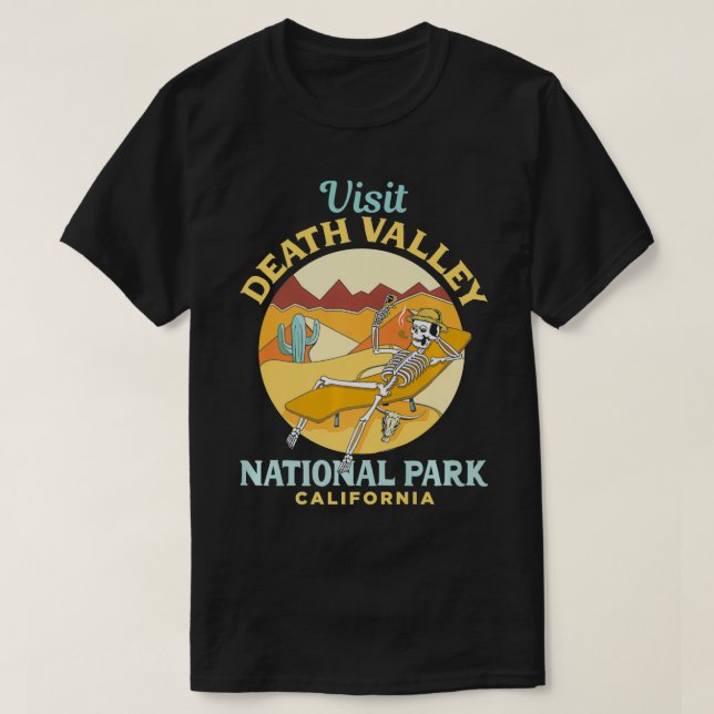Camiseta Parque Nacional del Valle de la Muerte EE.UU. Cali (Diseño del anverso)