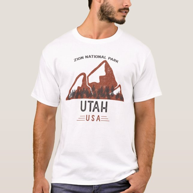 Camiseta Parque nacional del Zion (Anverso)