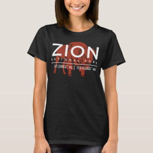 Camiseta Parque nacional del Zion - Utah Regalos de recuerd