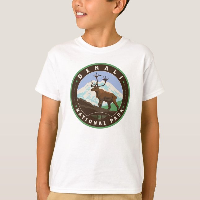 Camiseta Parque nacional Denali (Anverso)