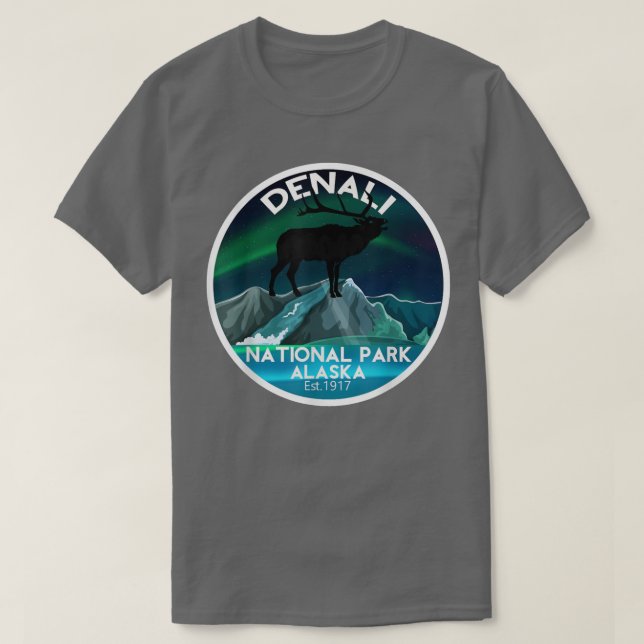 Camiseta Parque nacional Denali 148  (Diseño del anverso)