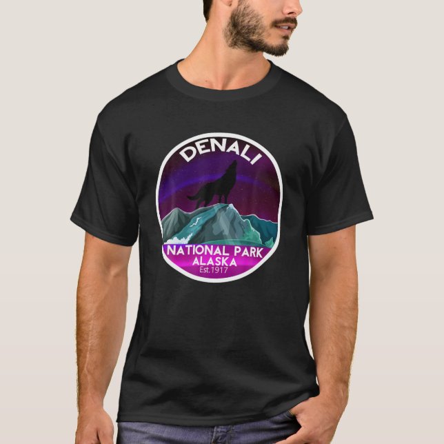 Camiseta Parque nacional Denali Alaska (Anverso)