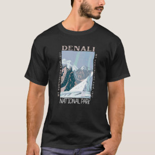 Camiseta Parque nacional Denali Alaska Monte Huntington Vin