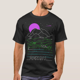 Camiseta Parque nacional Denali Alaska Vintage Alaska