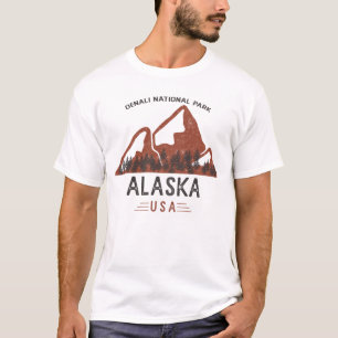 Camiseta Parque nacional Denali de Vintage