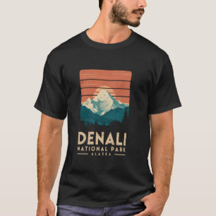 Camiseta Parque nacional Denali Naturaleza Sunset Denali Mo