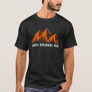 Camiseta Parque nacional Denali Parque nacional Alaska Alas