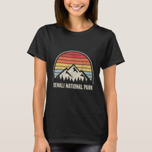 Camiseta Parque nacional Denali Retro Vintage