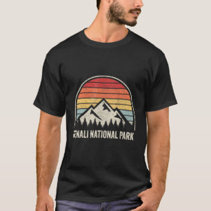 Camiseta Parque nacional Denali Retro Vintage