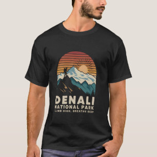 Camiseta Parque Nacional Denali Senderismo Naturaleza Denal
