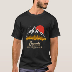 Camiseta Parque nacional Denali Souvenir Retro