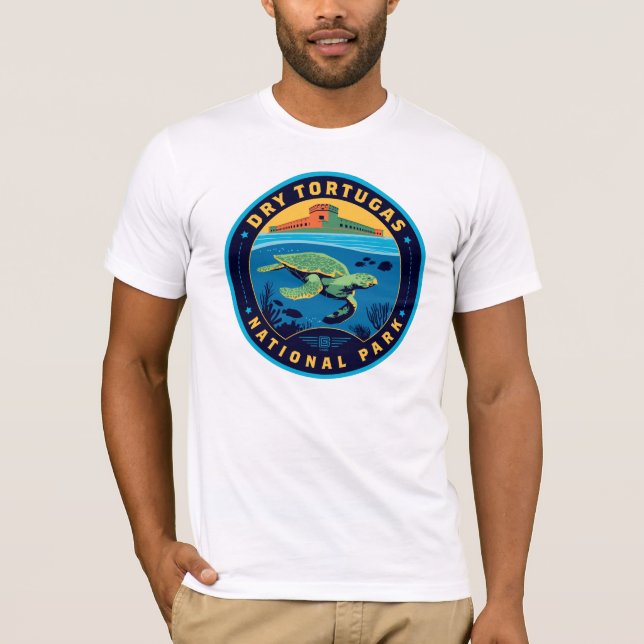 Camiseta Parque nacional Dry Tortugas (Anverso)