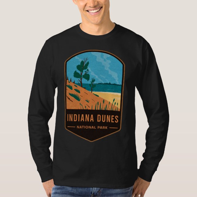 Camiseta Parque nacional Dunas de Indiana (Anverso)