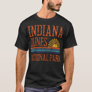 Camiseta Parque nacional Dunas de Indiana Naturaleza Gran L