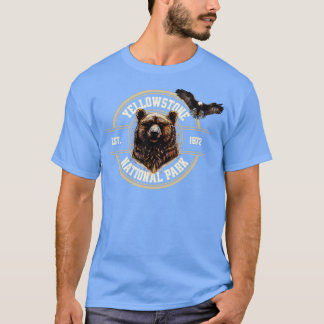 Camiseta Parque nacional Eagle Bear Yellowstone