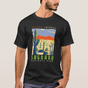 Camiseta Parque nacional estadounidense Saguaro Tucson Ariz