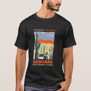 Camiseta Parque nacional estadounidense Saguaro Tucson Ariz