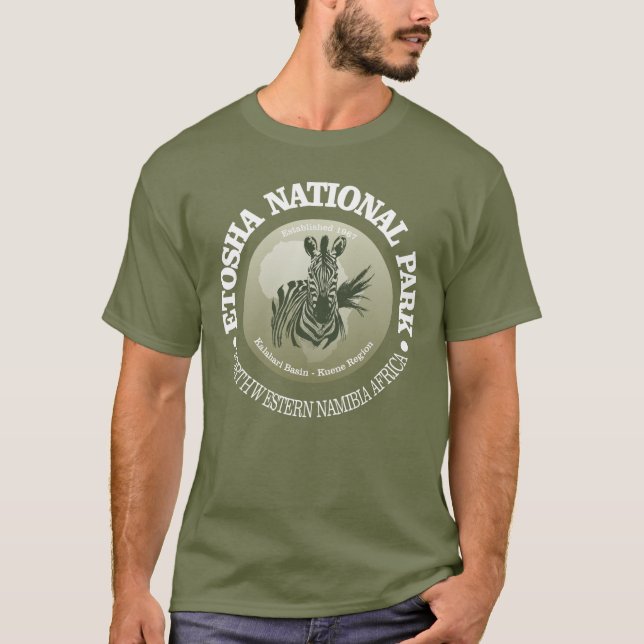 Camiseta Parque nacional Etosha (Anverso)
