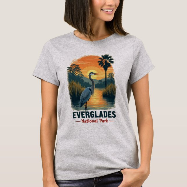Camiseta Parque nacional Everglades (Anverso)
