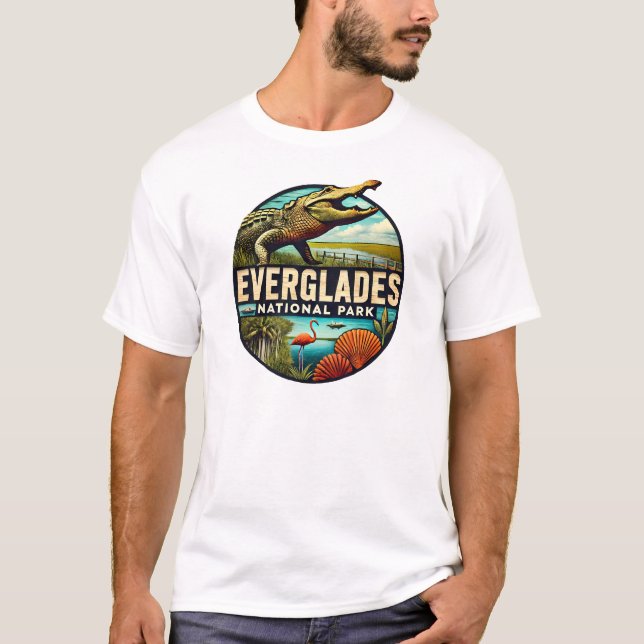 Camiseta Parque nacional Everglades (Anverso)