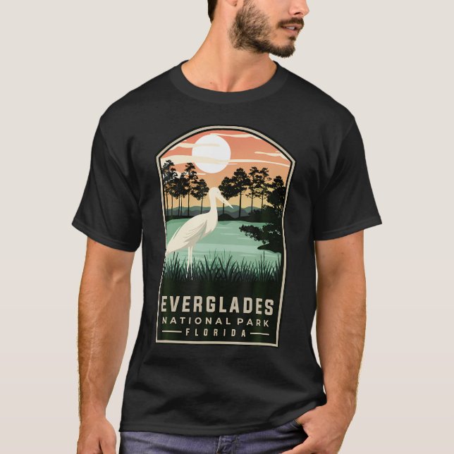 Camiseta Parque Nacional Everglades (Anverso)