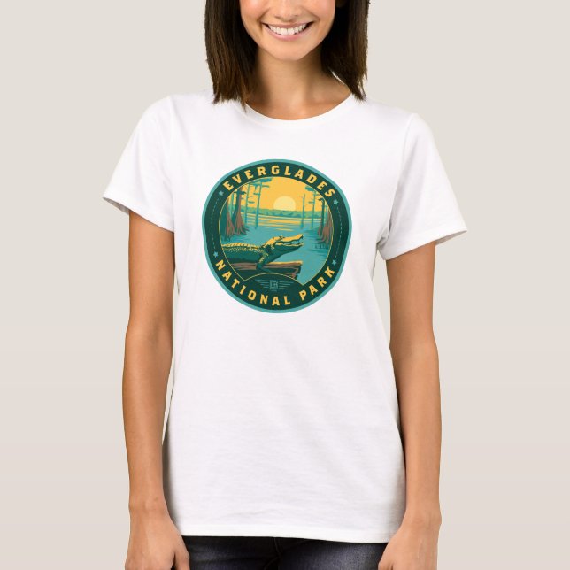 Camiseta Parque nacional Everglades (Anverso)