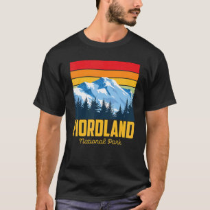 Camiseta Parque nacional Fiordland Camping Nueva Zelanda
