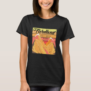 Camiseta Parque nacional Fiordland Montaña de la Naturaleza