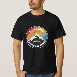 Camiseta Parque nacional Fiordland Nueva Zelanda
