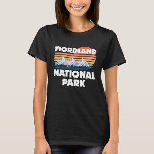 Camiseta Parque nacional Fiordland Senderismo por Nueva Zel