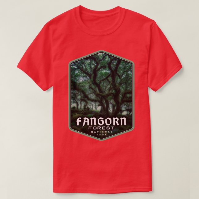 Camiseta Parque nacional Forestal de Fangorn (Diseño del anverso)