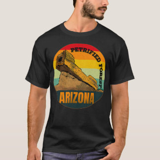 Camiseta Parque nacional forestal Retro Petrified