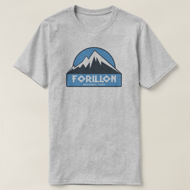 Camiseta Parque nacional Forillon (Diseño del anverso)