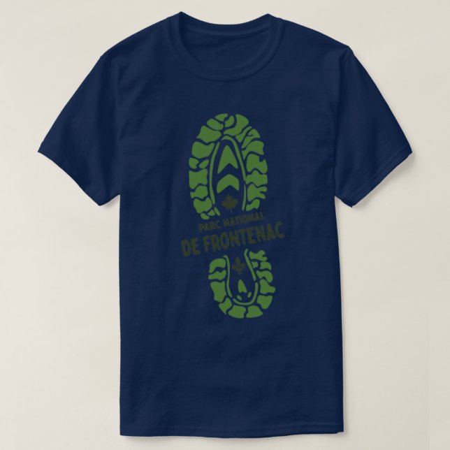 Camiseta Parque nacional Frontenac Quebec Canadá QC Hiki (Diseño del anverso)