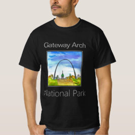 Camiseta Parque Nacional Gateway Arch, St. Louis MO.