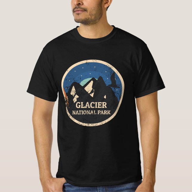 Camiseta Parque Nacional Glaciar (Anverso)