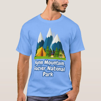 Camiseta Parque nacional Glaciar de la Montaña Wynn