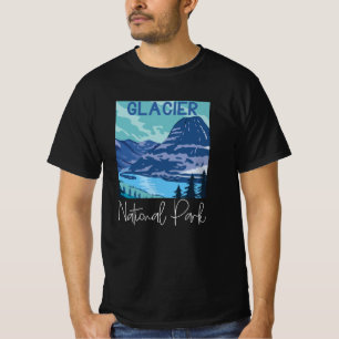 Camiseta Parque nacional Glaciar EE.UU.
