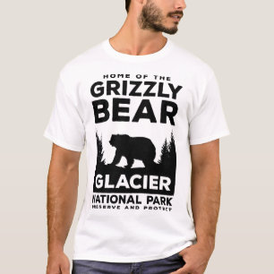 Camiseta Parque nacional Glaciar Montana Camping Protect Gr