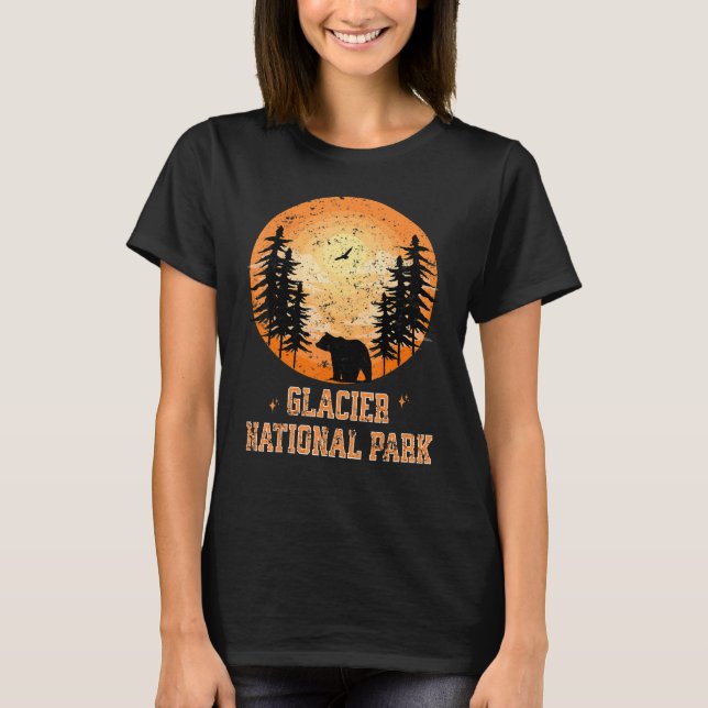 Camiseta Parque nacional Glaciar Montana Molestias de la Vi (Anverso)